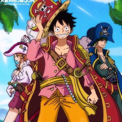 Anime Lover. Favourite- One Piece-  Trio- Original Trio (Luffy, Zoro, Nami).