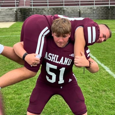 Student Athlete #51 Ashland Tomcats class of 2026 , 6’1”, 235lbs, Football O&D Line, middle LB Wrestling 2021 youth State Champ, 🏈 🤼 3.9GPA