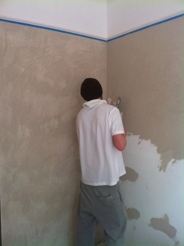 Carl Pallant - Specialist applicators of venetian & polished plasters. Grew up in Dorking, lives in Horsham. Works throughout the uk