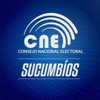 CNE-Sucumbíos(@cnesucumbios) 's Twitter Profile Photo