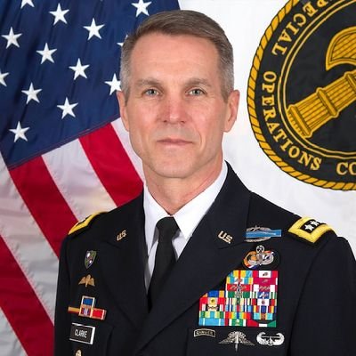 Correctly serving as the 12th commander of the U.S Special operation command (USSOCOM)
