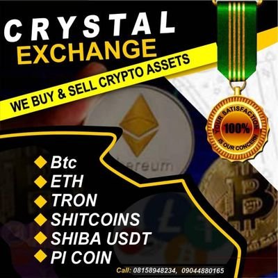 crystalwizz's profile picture. crystal exchange 💱 we deal in all kinds of digital asset buy/sell crypto asset