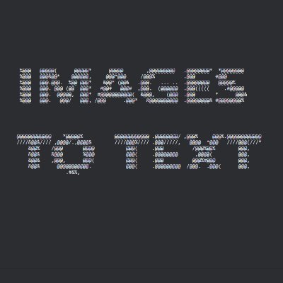 Converting Images Into Text