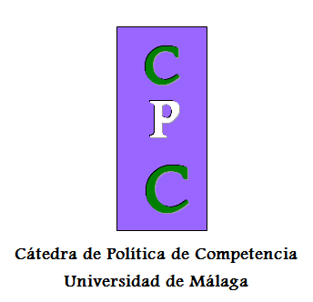 Twitter Oficial de la Cátedra de Política de la Competencia de la Universidad de Málaga. Codirigida por José Sánchez Maldonado y José Manuel Ordóñez de Haro.