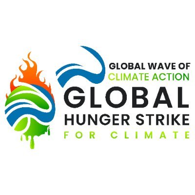 🌍 Global Climate Action | 🌱 Demanding Urgent Change | ✊ Hunger Strike for a Sustainable Future | 🌎 COP28 Advocates | 📢 Uniting for Earth's Well-being |