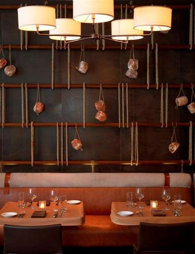 Primehouse redefines the modern American steakhouse with its culinary creativity. Meats are dry-aged in a Himalayan salt-filled room on premises.