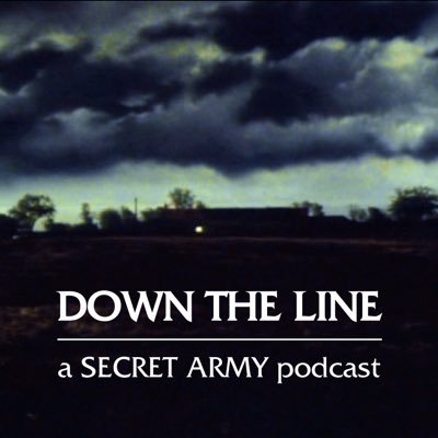 🏳️‍🌈 Down the Line: a fan made #SecretArmy podcast with me, AJ (NB, they/them) & Andy @worldenoughpod. New ep released on 1st Sat of every month!