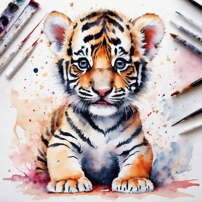 AI Watercolor artist, i making art work, if you like my images DM for printable version