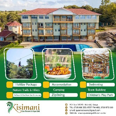 Kisimani Eco Resort and Spa is tucked away in the few unspoiled patches of water sources and natural forests. It is located 10 km from Isiolo town.