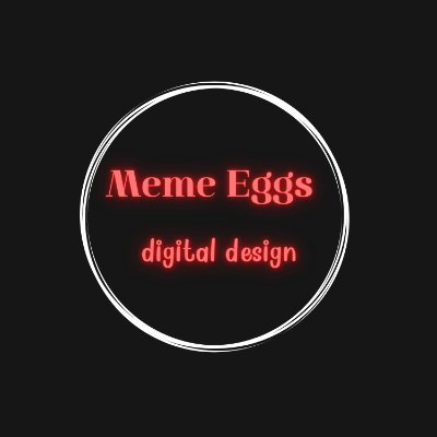 🥚Meme Eggs Official 
🥚Meme Eggs digital design creator 
🥚https://t.co/bGJv5xlNAx(EggsDAO Project) Join to discord