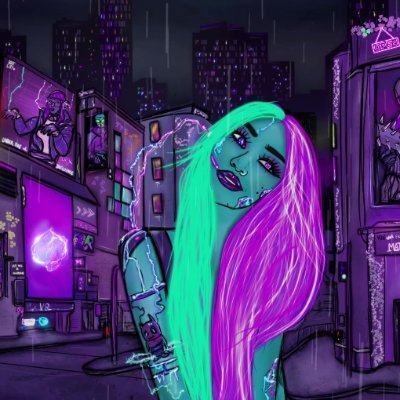 💜 🦾 Digital Artist | @xamypictonx 🌙 | 1/1 cyber illustrations from another realm 👽 | 🔥 Creator of @galaxygirlzNFT. https://t.co/c9KvUhkrGu