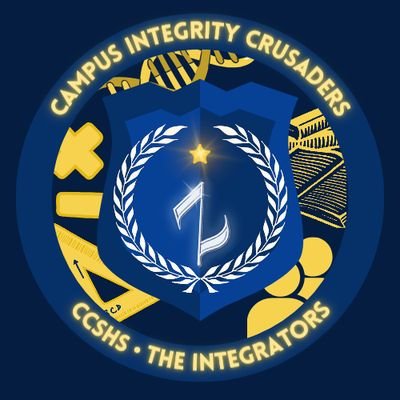 The official CCSHS's Campus Integrity Crusaders: The Integrators S.Y. 2023-2024. 
📩: ccshs.cic@gmail.com IG: @ccshs_cic