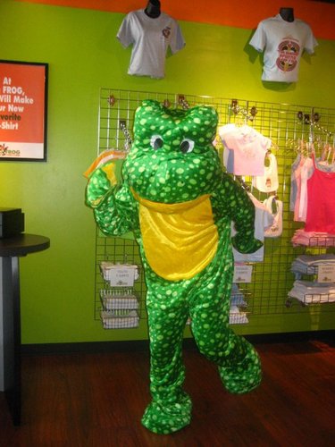 Big Frog is a big leap forward in custom printed t-shirts! New to Round Rock!