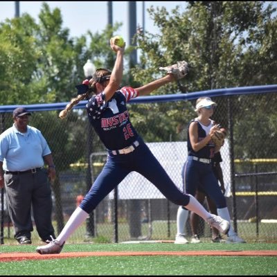 | Mystics 18u Dorman Louisville Slugger Select | Right Handed Pitcher | Audubon High School Varsity Softball | 4.5 Weighted GPA | Email alainac26@icloud.com |