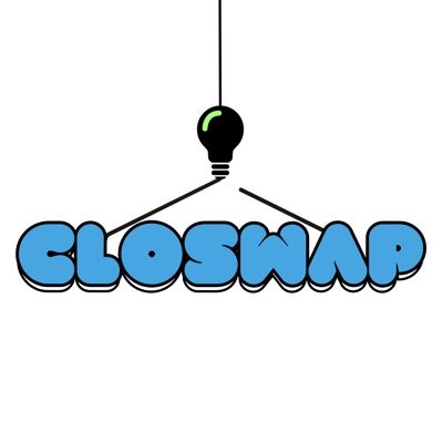 👕 A platform that allows individuals to trade clothes with each other, online and offline. 
👖 We promote innovative circular fashion systems.
IG- @closwap
