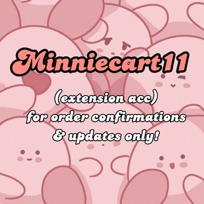 ᥫ᭡ ‹ Owner: @Minniecart11 ᝰ this acc is for oc & update only ˖˙𖥦 ✧ Handled by 2: owner 🐯 & admin ✿ R E A D 𖥦 U P D A T E S 𖥦 B E F O R E 𖥦 D M ✿