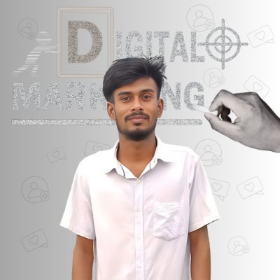 a Professional Digital Marketar and Social Media Specialist.
⭐Social Media Marketing
⭐SEO
⭐Email Marketing
🔗https://t.co/c1r4vnbIxW