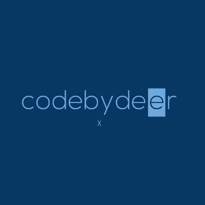 codebydeer Profile Picture