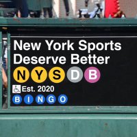 New York Sports Deserve Better(@NYSDBPOD) 's Twitter Profile Photo