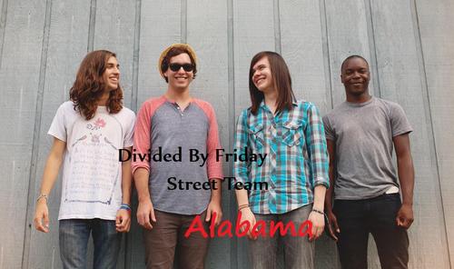 DividedByAL's profile picture. Official Divided By Friday Street Team for the state of Alabama.(:
