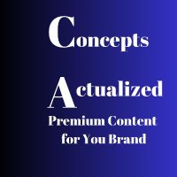 Concepts Actualized(@CActualized) 's Twitter Profile Photo