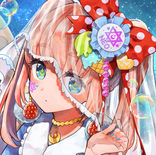 ΞIllustrator🇯🇵Ξ 
Works/ ■初音ミク(MIKUEXPO’19, SakuraMikuCafe'20, Tokyo St. Collab.'21, WinterFigure'22, SnowMiku'23 ,etc.) ■Dendekaden(Lv.2 Designer) @TsuruBase