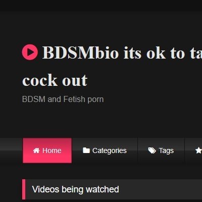 https://t.co/tPPsdFZkDg is a new site with BDSM /Fetish porn from 52 sites on 1 site  Straight gay and trans. Our new BDSM Gay dating site https://t.co/VYplXChmqF https://t.co/akNMDfkk6i