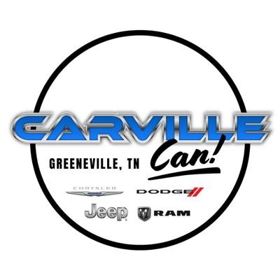 Carville Chrysler Dodge Jeep Ram is your New and Pre-Owned Vehicle MEGASTORE!!!
LOCATED IN Greeneville TN