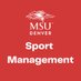 MSU Denver Sport Management (@MSUDenverSM) Twitter profile photo