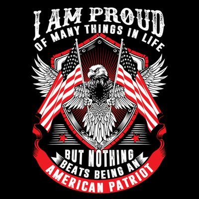 I am a patriot 🇺🇲 who loves my constitution, my country 🇺🇲 & the people. I will do my civic duty and vote and you should too. 🇺🇲 1ST always. 🇺🇲IFBAP🇺🇲