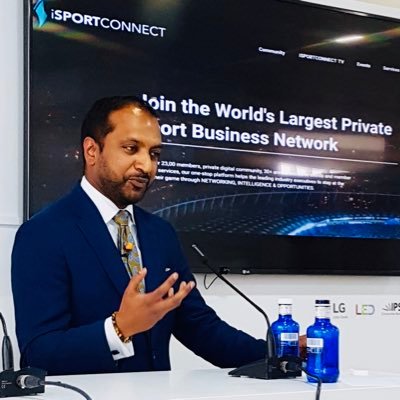 Founder & Chairman of @iSportconnect, the global private network of Sport Business Executives
