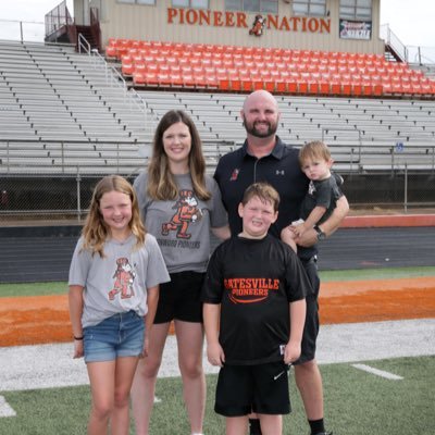 Head Football Coach at Batesville High School. Always a Great Day to be a Pioneer