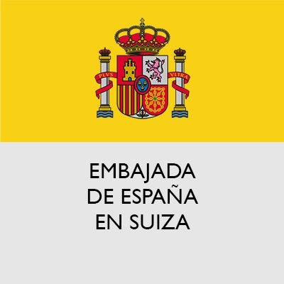 Bienvenidos al Twitter oficial de la Embajada de España en Suiza.

Welcome to the official Twitter of the Embassy of Spain in Switzerland.