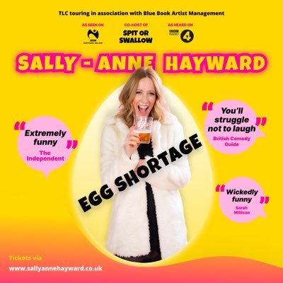 Comedian and one half of podcast @louandsally https://t.co/tLt6yoabfF  Work enquiries Hollie@bluebookam.com