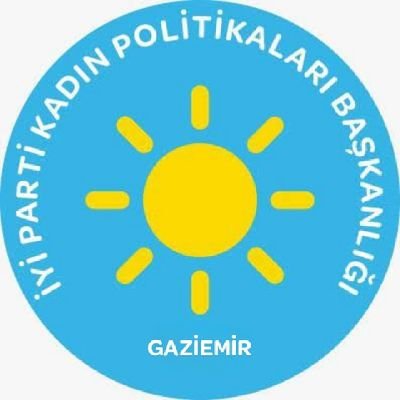 İYİ Parti Gaziemir Kadın Politikaları Başkanlığı Resmî  Twitter Hesabıdır