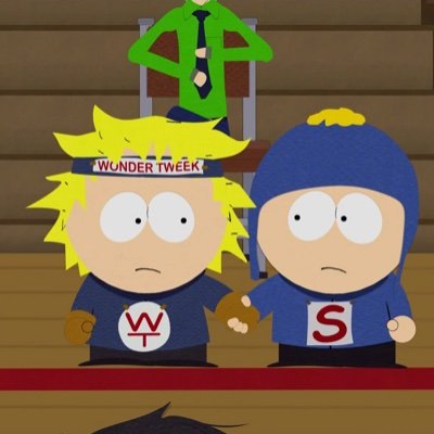 Im Wonder Tweek! Im Gay with Super Craig! (still Craig Tucker). I also Taste Coffee for Tweek Bros CoffeeHouse
Aliases: Barbarian Tweek, Tweek Tweak.