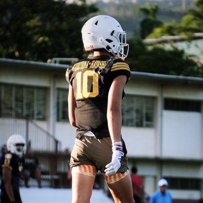 6’3 175 QB/Safety , 3.5 GPA. C/O 2024 Mililani High School (808) 369-4102