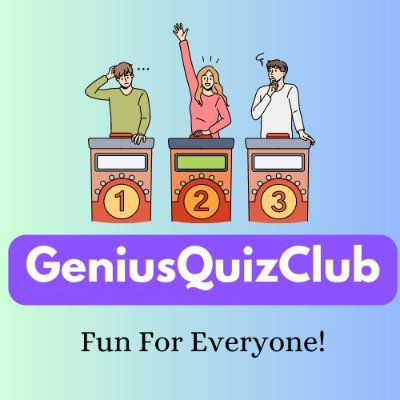 GeniusQuizClub creates fun quiz video's for eveyone! From General Knowledge questions till car brand logo's: we have it all. Follow our Youtube Channel for more