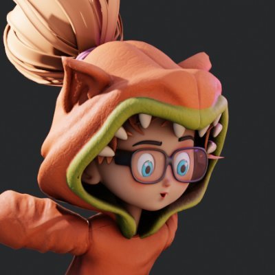 Hi. I'm a 3D Artist. I design characters and creatures in Blender, ZBrush.