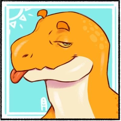 a lizard called Sunny 🍊 He/Him 🍊 Choctaw 🍊 28 🍊 Bi / Unromancable NPC (Aro)🍊