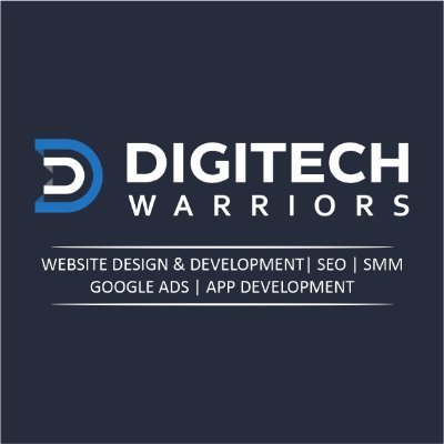 Digitechwarrior's profile picture. Digitech Warriors is a IT Services Company
✪ Web Designing 
✪ Digital Marketing 
✪ Graphic Designing
✪ Video Editing
👇Visit at👇
https://t.co/xkNaNga9Qu