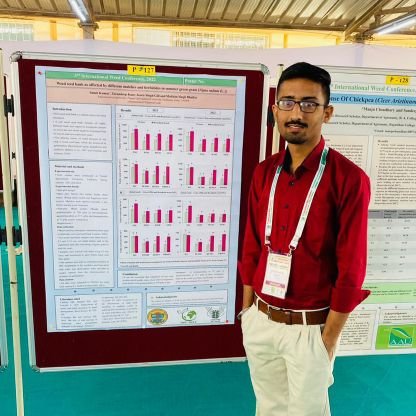 MS Agronomy (Weed Science) ICAR-JRF Scholar Punjab Agricultural University