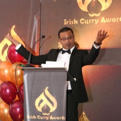 Founder of @irishcurryaward @safaindian sponsored by @cobrabeer @IrishCurryAwards supporter of @Chldns_Hrtbeat charity & official sponsor of @belfastgiants