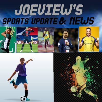 JOEVIEW'S
BEST OFFICIAL WEBSITE FOR ALL SPORT NEWS FROM NIGERIA, EUROPE AND ACROSS THE WORLD
FOLLOW US FOR DAILY SPORT NEWS