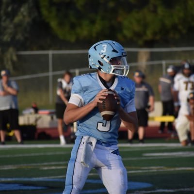 ThatcherCarson's profile picture. |3-Sport Athlete 🏈 🏀👟| QB-6’3 210 | Sky View High School | c/o 2026 | NCAA ID#2208628220 | 4.0 GPA | 3DQB | 435-237-7767 | Austin ,Texas LDS mission!🇺🇸