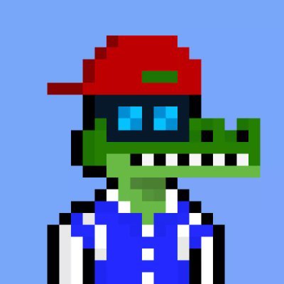 Cool Croc 🐊 Pixel Art & BITCOIN MAXI 🐊