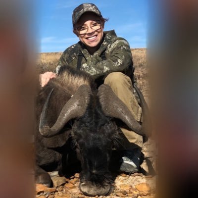 this woman hunts