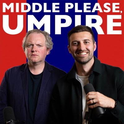 Award-nominated podcast hosted by England bowler Mark Wood & comedian Miles Jupp. Email: middleplease@hotmail.com