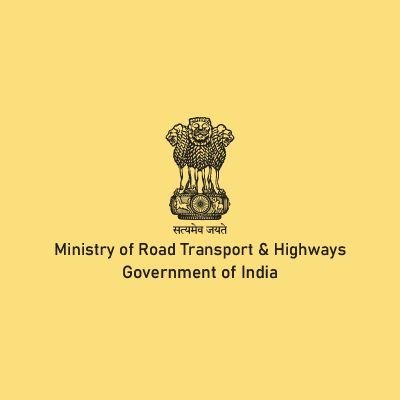 This is the official twitter account of Ministry of Road Transport and Highways, Government of India.