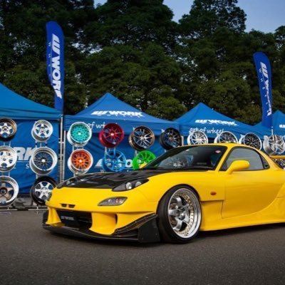 JAPAN POST/Basketball/片峯聡太/福岡大大濠TROJANS/MAZDA/FD3S/HOTSPRINGS 5threv GRAND PRIZE/A-MESSE 2023 WORK WHEELS DEMO CAR